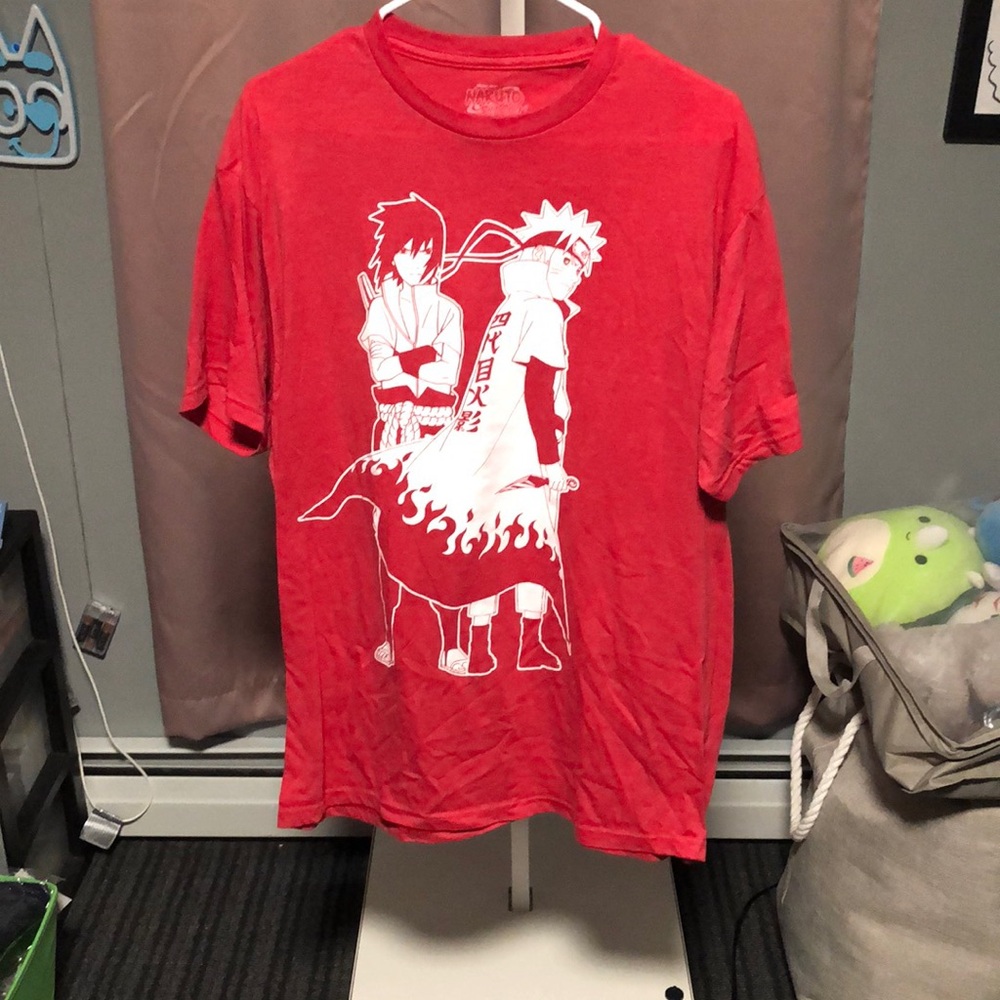🏋️‍♂️ Sasuke Uchiha & Naruto Shippuden T-Shirt